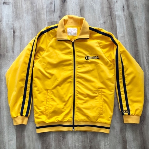 Corona Beer, Promotional Full Zip, Embroidered, Logo, Track Jacket, Mens Size M - Picture 4 of 14